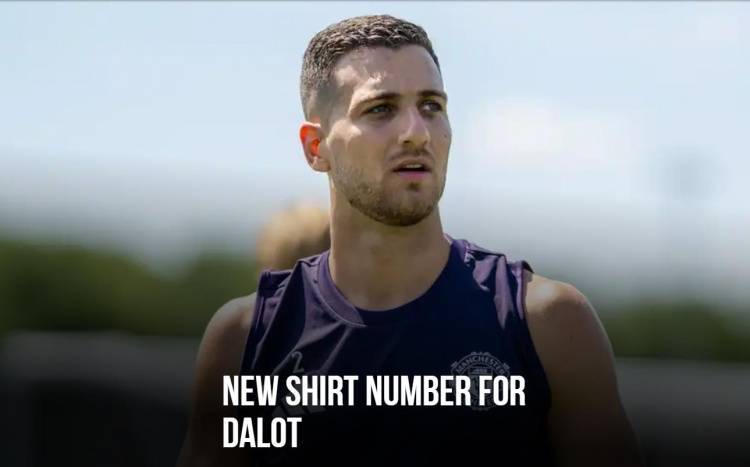 曼联官方：达洛特新赛季将身穿2号球衣，继承自离队的林德洛夫